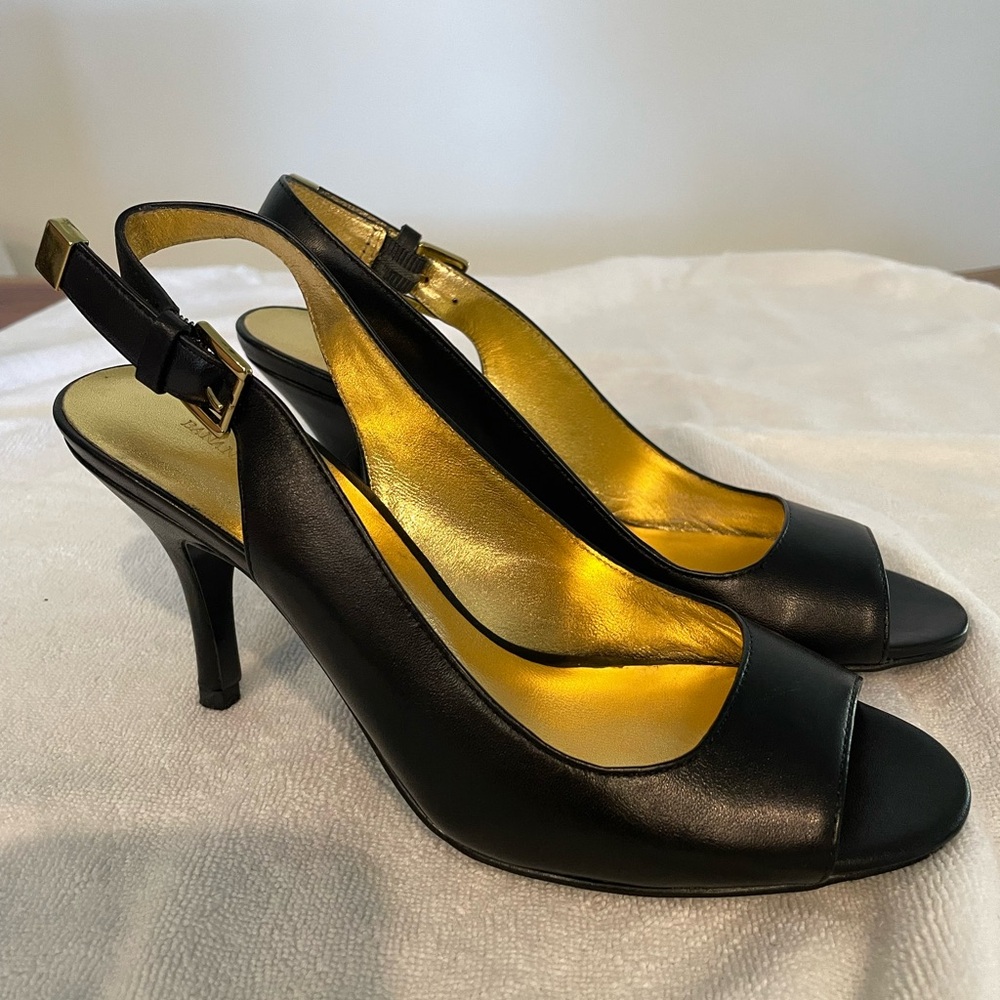 Banana Republic Slingback Open-Toed Pumps - size 6.5